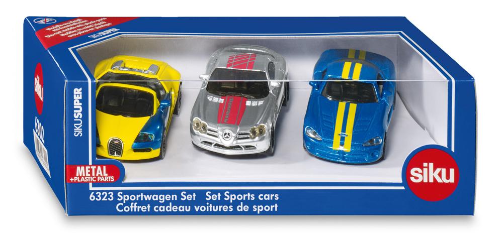 SIKU 6323 Super - Sportwagen Set