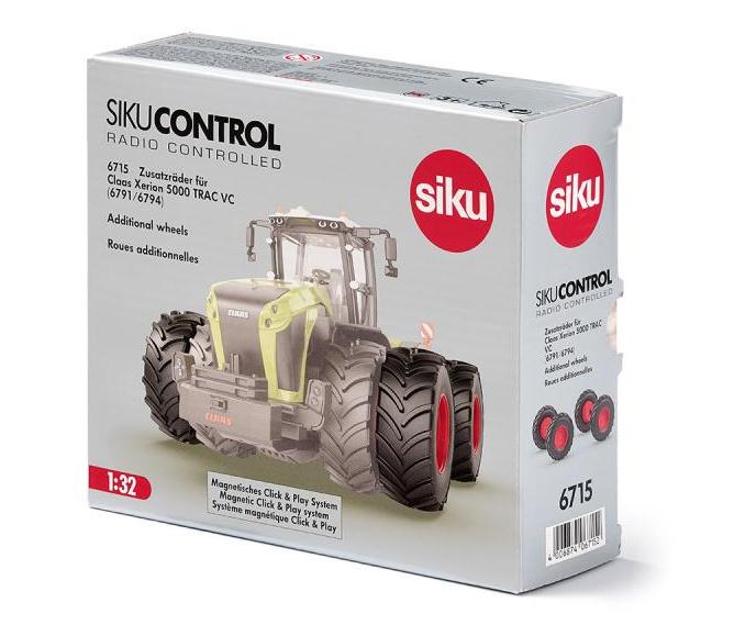 Produktbild SIKU 6715  Control - Zusatzräder für Claas Xerion 5 von 5