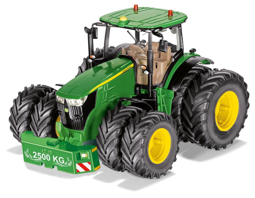 SIKU 6736 Control - John Deere 7290R mit Doppelreifen, inkl. Fernsteuerung