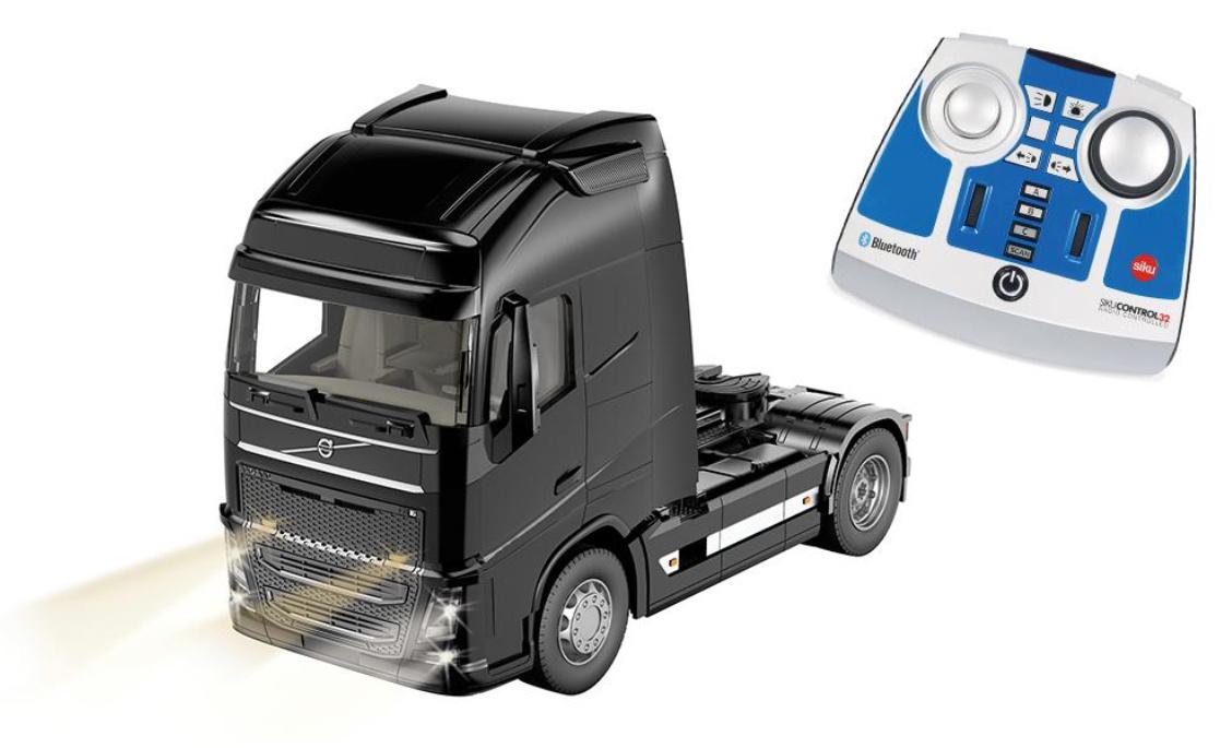 SIKU 6737 Control - Volvo FH16 4x2 mit Bluetooth App-Steuerung und Fernsteuermodul