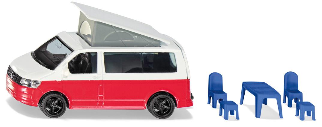 SIKU 1922 Super - VW T6 California mit beweglichem Dach, inkl. Zubehör