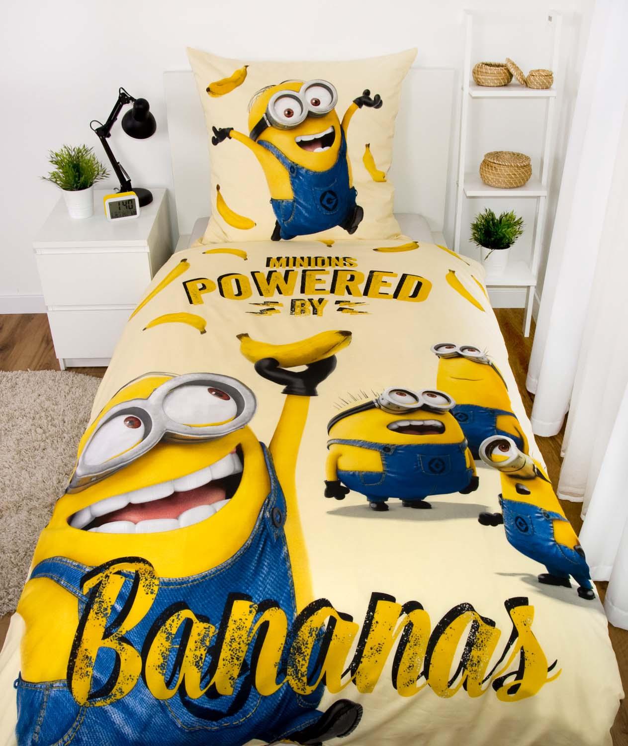 Produktbild Minions Kinderbettwäsche 80x80cm, 135x200cm 6 von 8