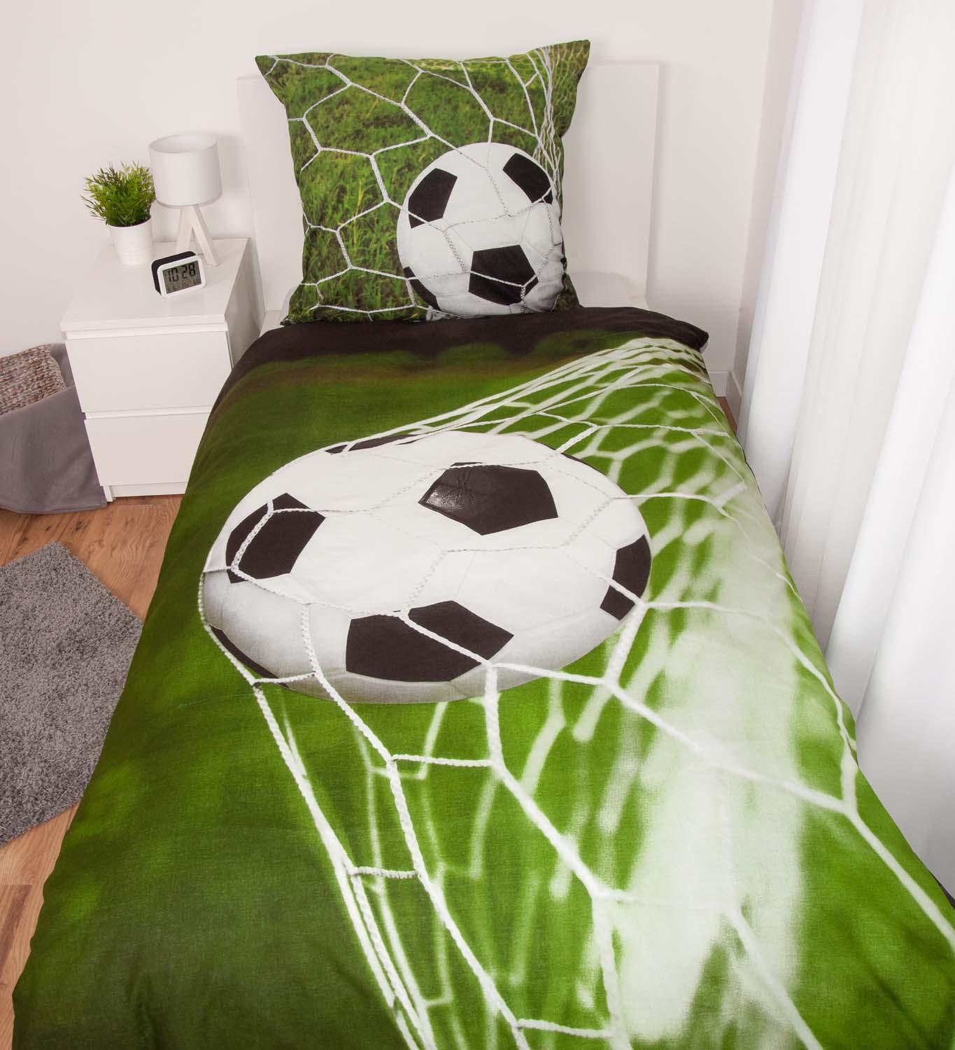 Produktbild Herding Young Collection Bettwäsche Fußball 80x80cm, 135x200cm 8 von 8