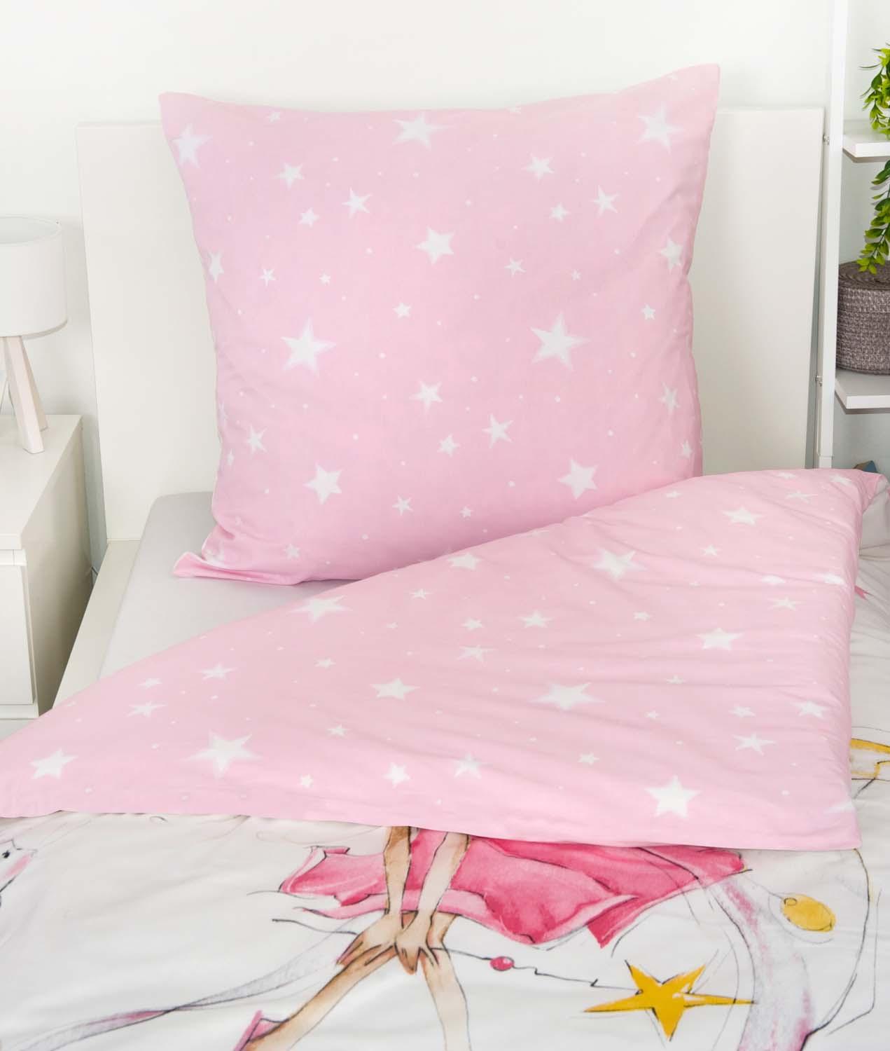 Produktbild Herding Young Collection Kinderbettwäsche Little Fairy 80x80cm, 135x200cm 5 von 8