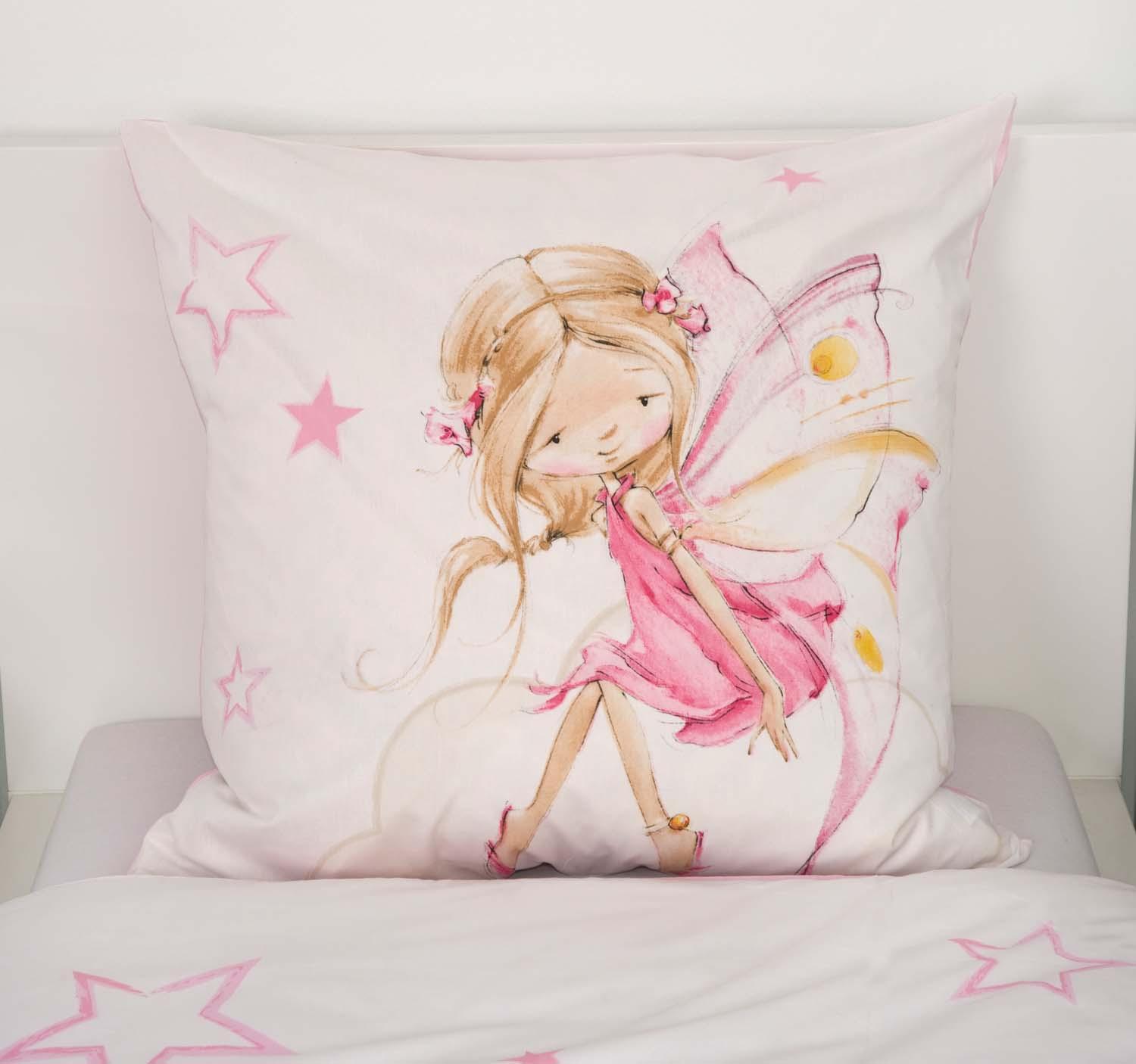 Produktbild Herding Young Collection Kinderbettwäsche Little Fairy 80x80cm, 135x200cm 4 von 8