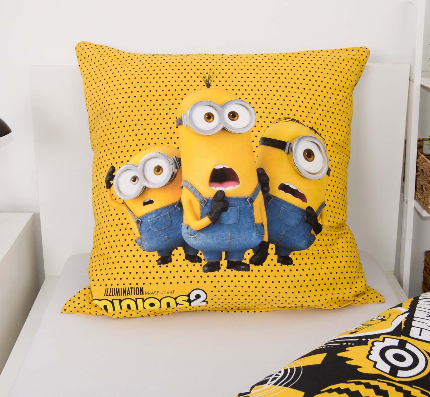 Produktbild Minions 2 Kinderbettwäsche 80x80cm, 135x200cm 7 von 7