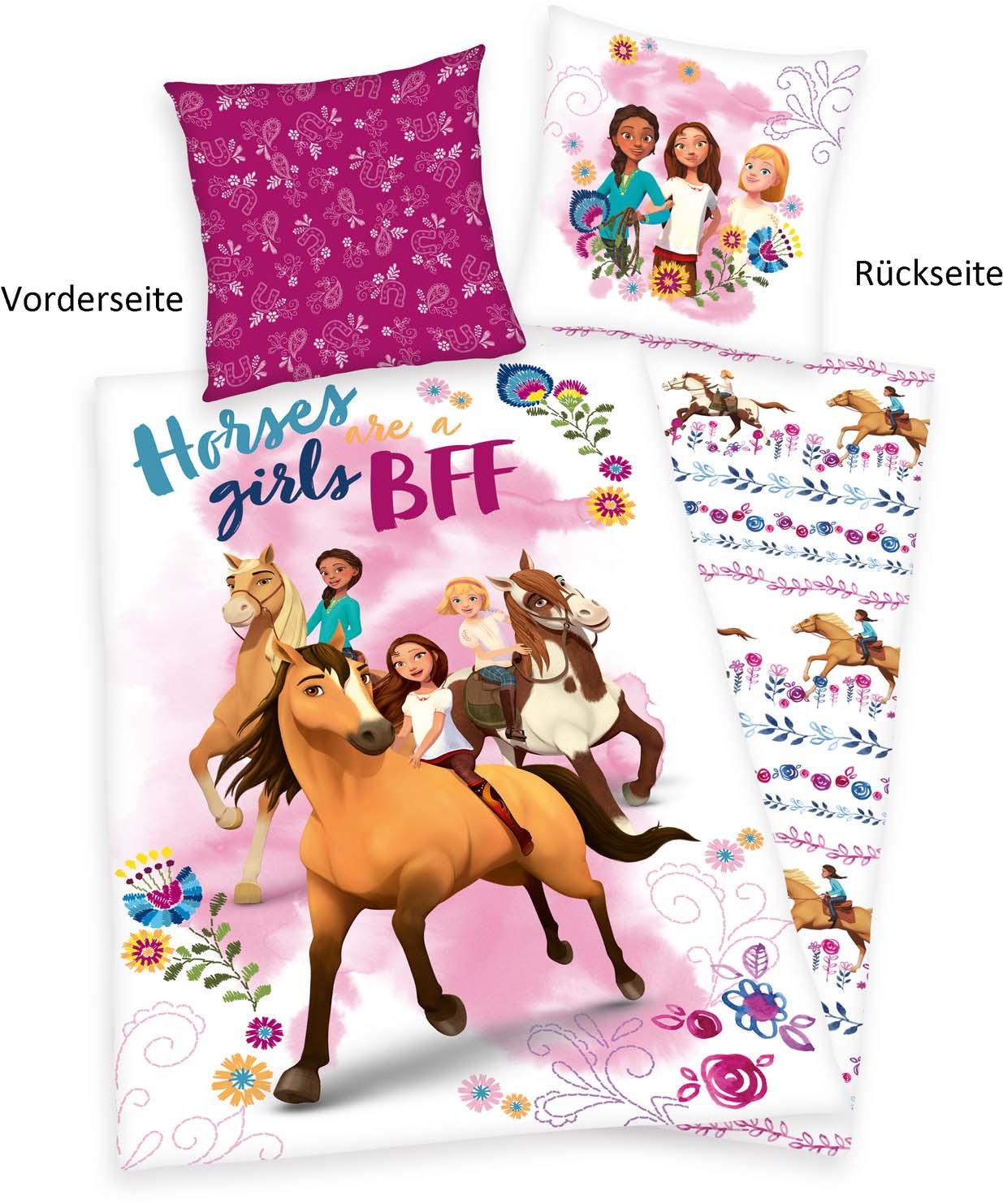 Produktbild Spirit Kinderbettwäsche multicolor 70x90cm, 140x200cm 4 von 5