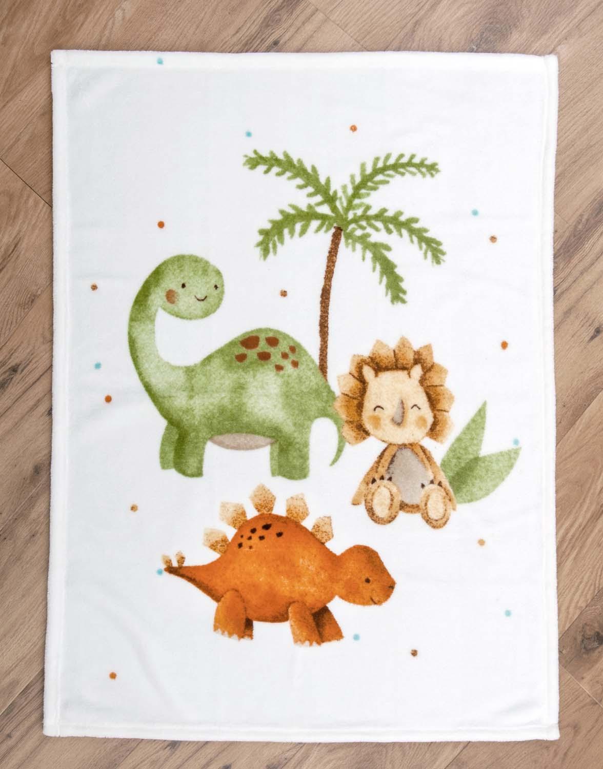 Produktbild BabyBest Microfaserflausch-Decke Dinos 5 von 7