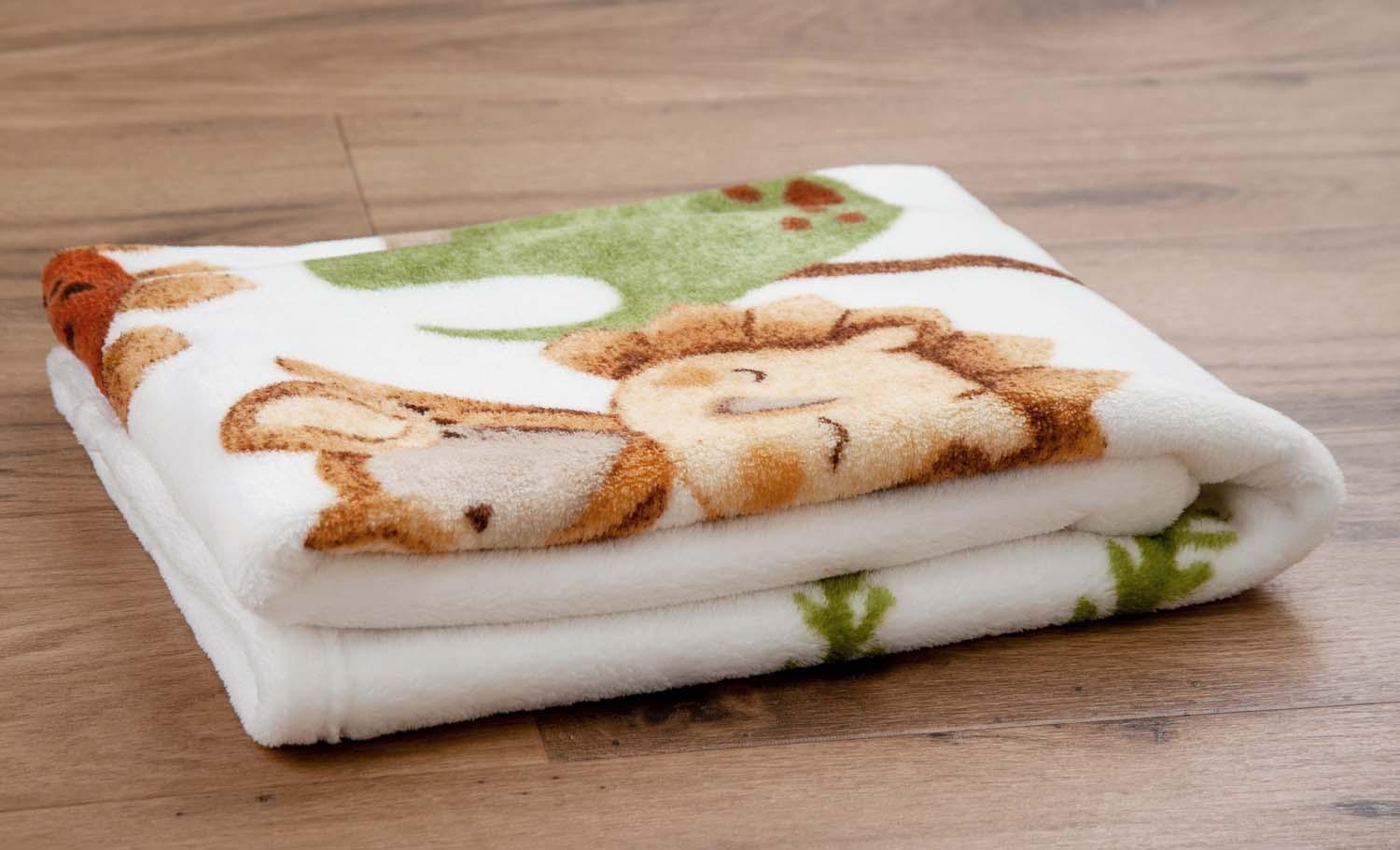 Produktbild BabyBest Microfaserflausch-Decke Dinos 3 von 7