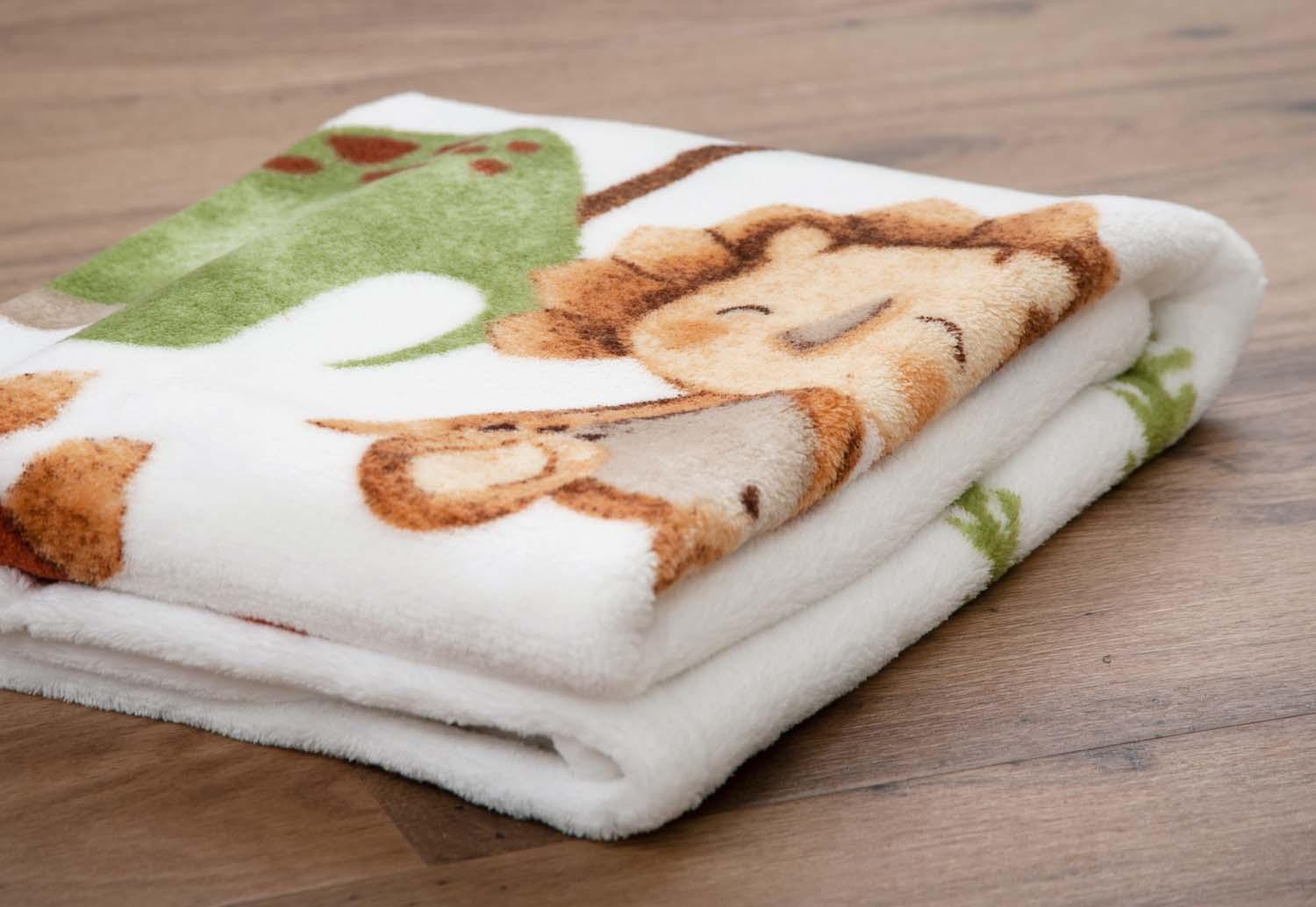 Produktbild BabyBest Microfaserflausch-Decke Dinos 6 von 7