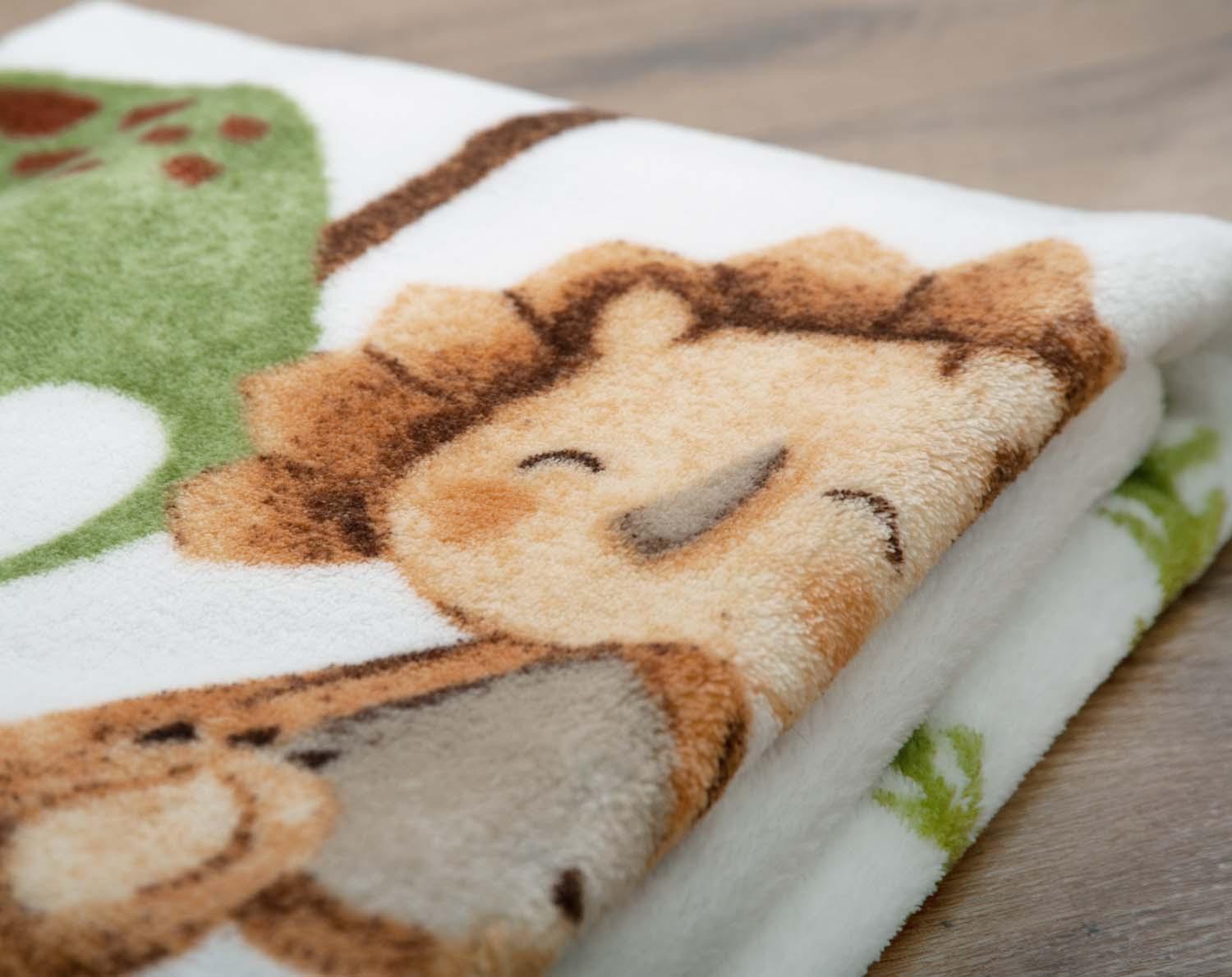Produktbild BabyBest Microfaserflausch-Decke Dinos 2 von 7