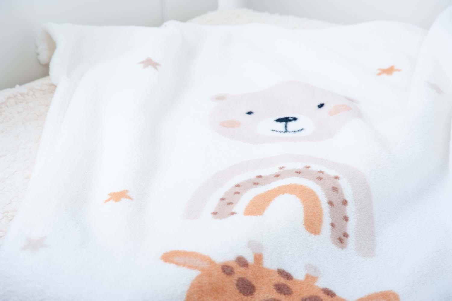 Produktbild BabyBest Microfaserflausch-Decke Little friends 7 von 7