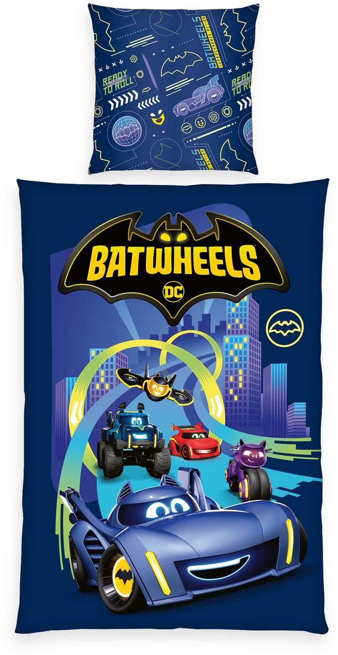Produktbild Batwheels Kinderbettwäsche 80x80cm, 135x200cm 7 von 10