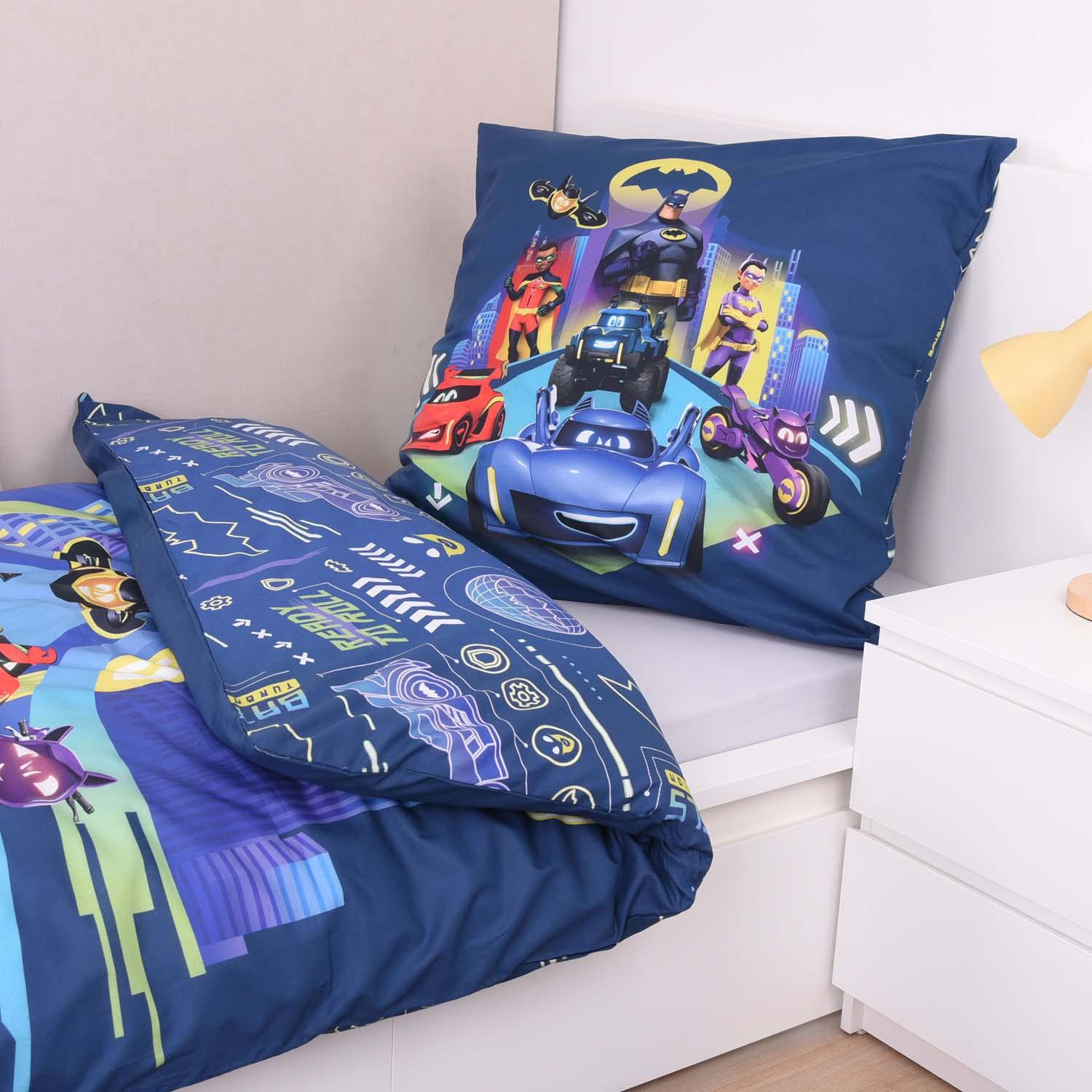 Produktbild Batwheels Kinderbettwäsche 80x80cm, 135x200cm 4 von 10