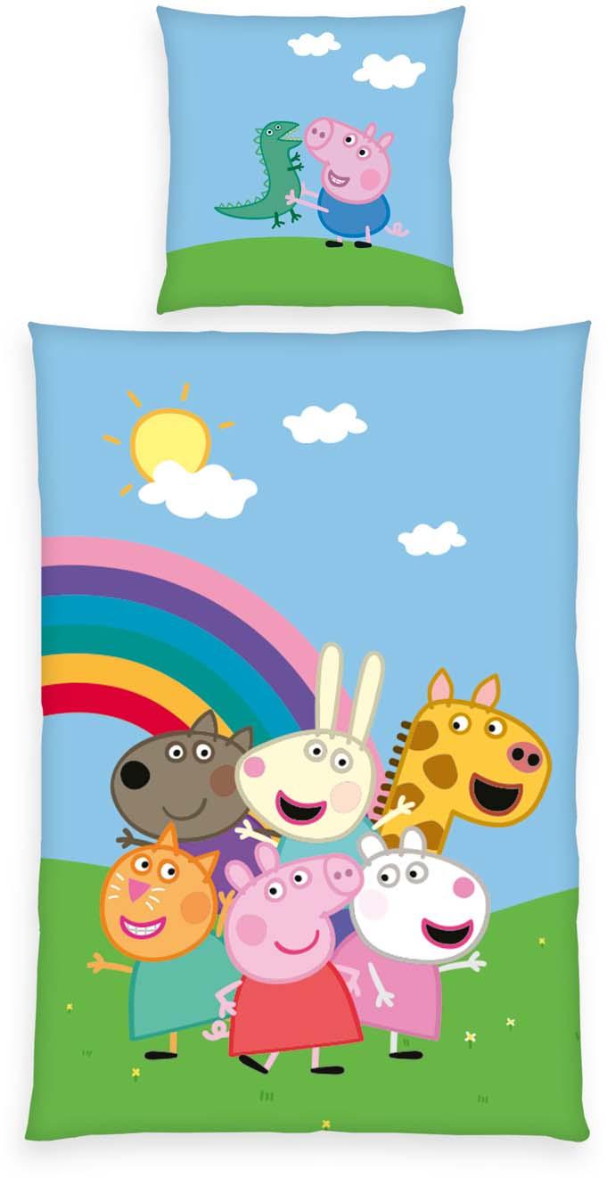 Produktbild Peppa Pig Kinderbettwäsche 80x80cm, 135x200cm 11 von 11