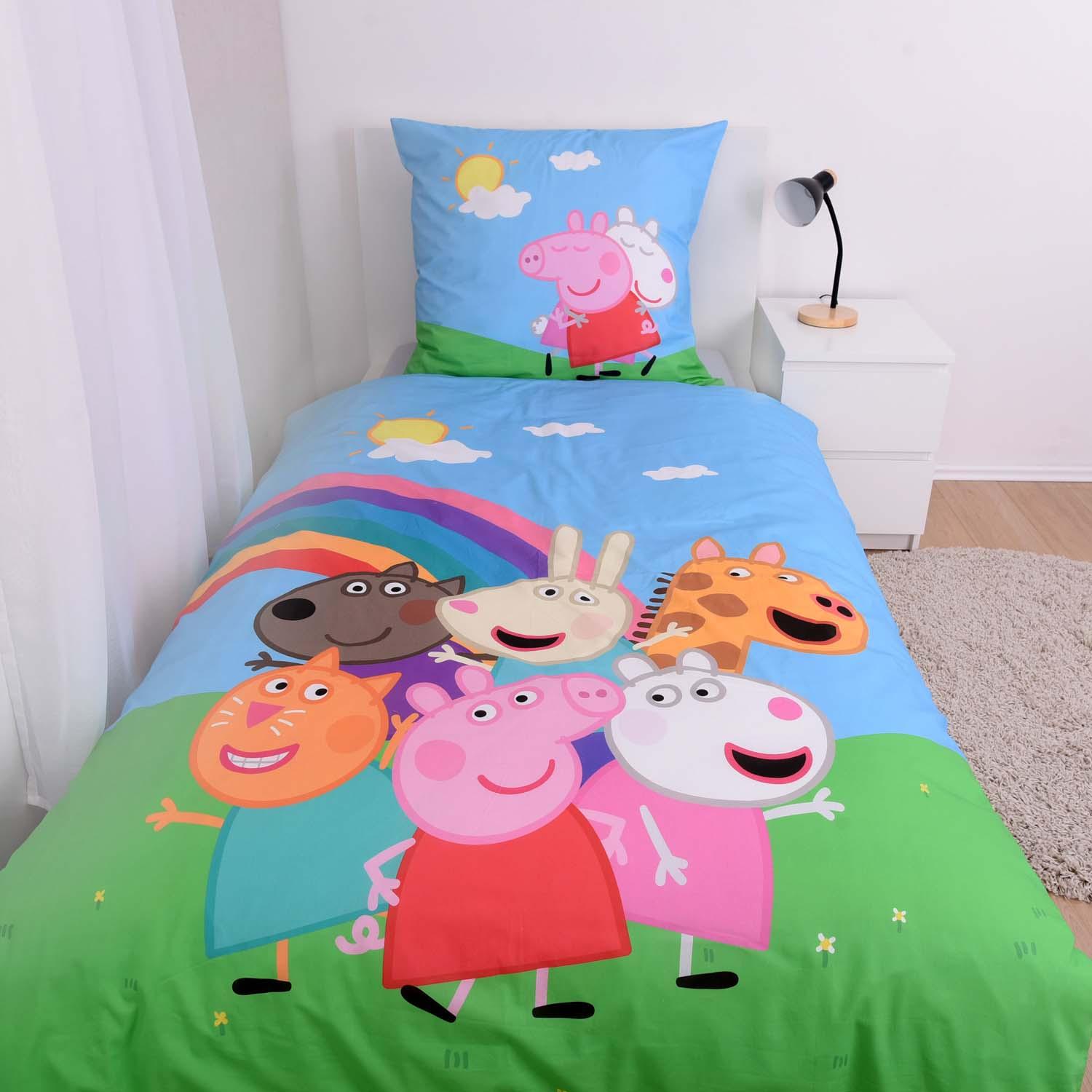Produktbild Peppa Pig Kinderbettwäsche 80x80cm, 135x200cm 9 von 11