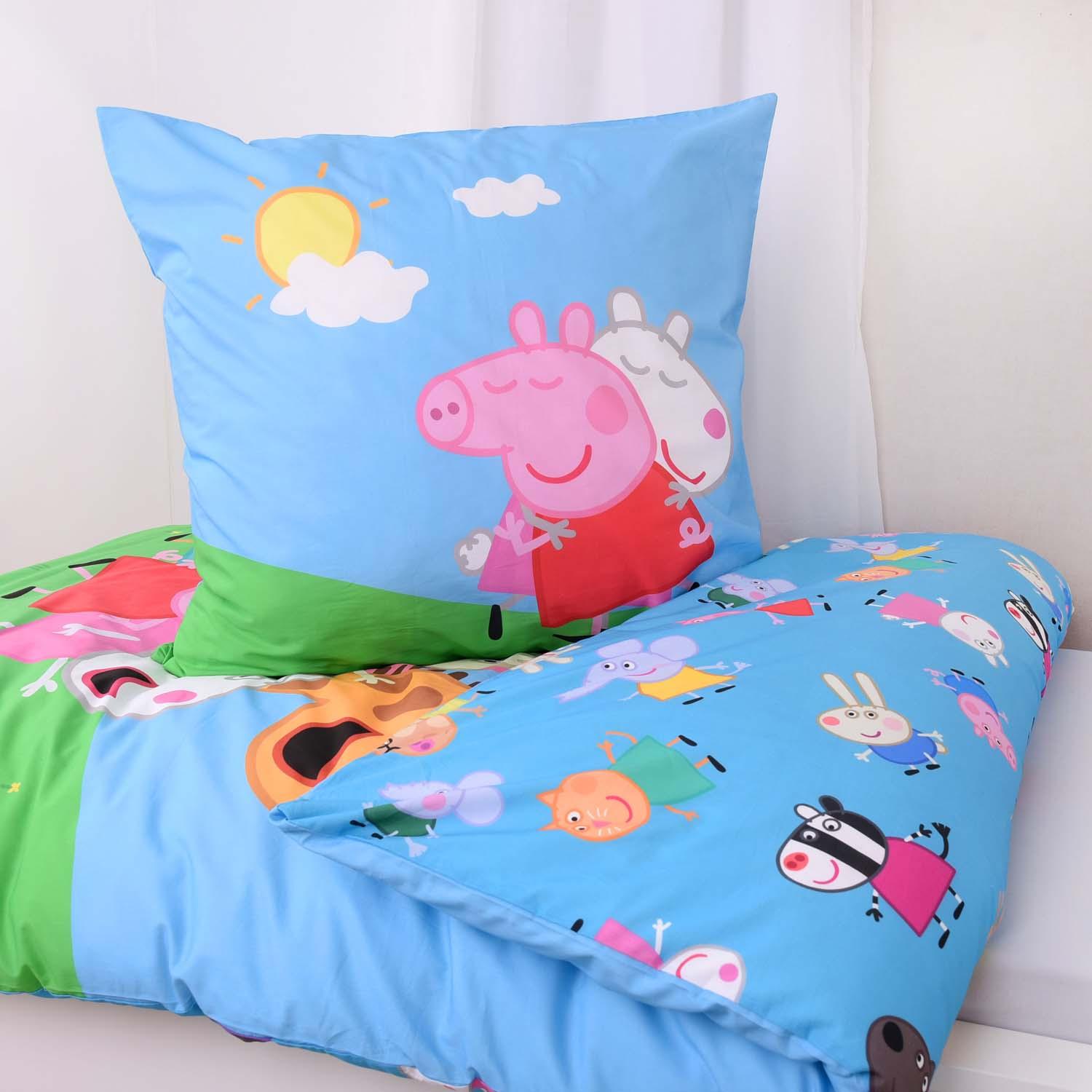 Produktbild Peppa Pig Kinderbettwäsche 80x80cm, 135x200cm 7 von 11