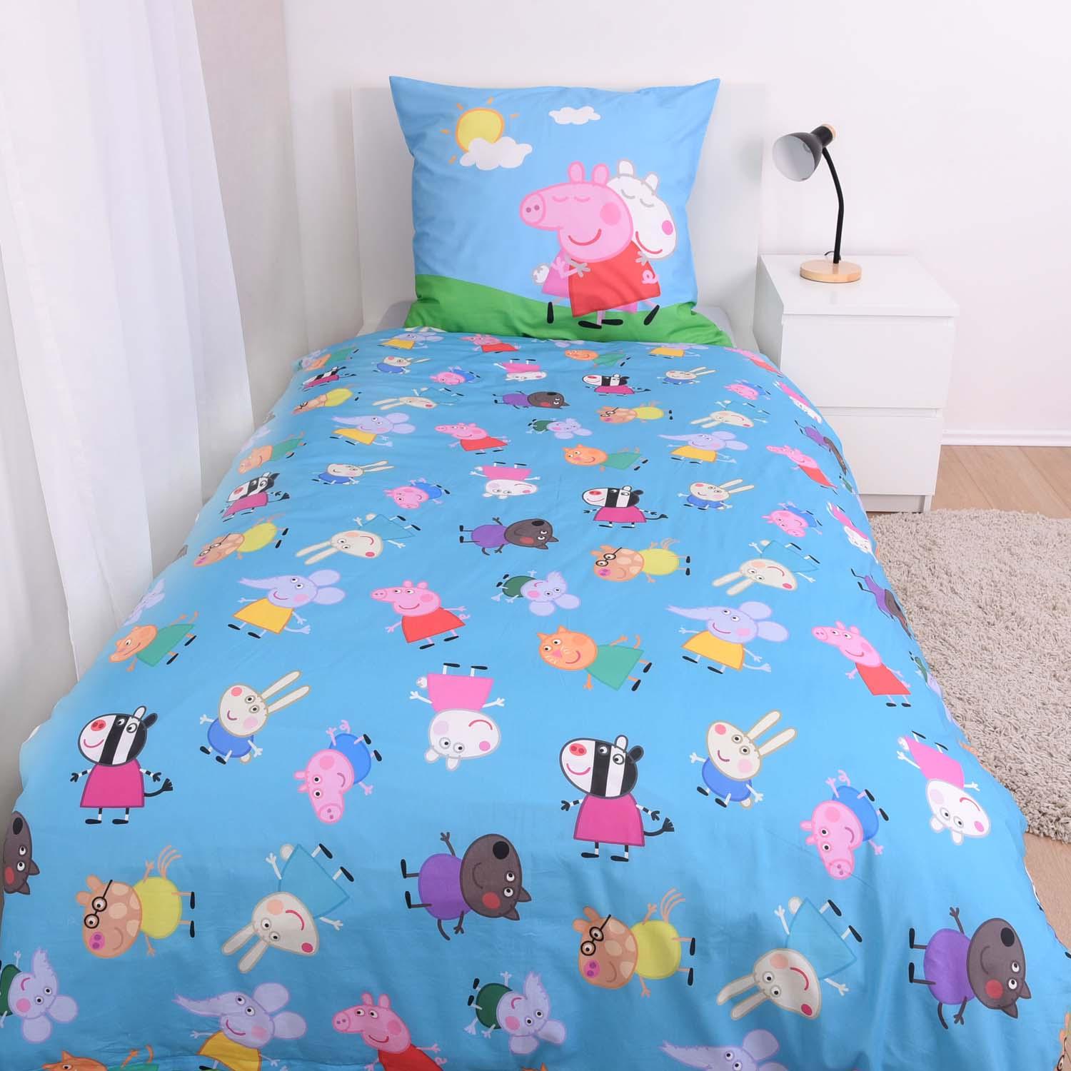 Produktbild Peppa Pig Kinderbettwäsche 80x80cm, 135x200cm 6 von 11