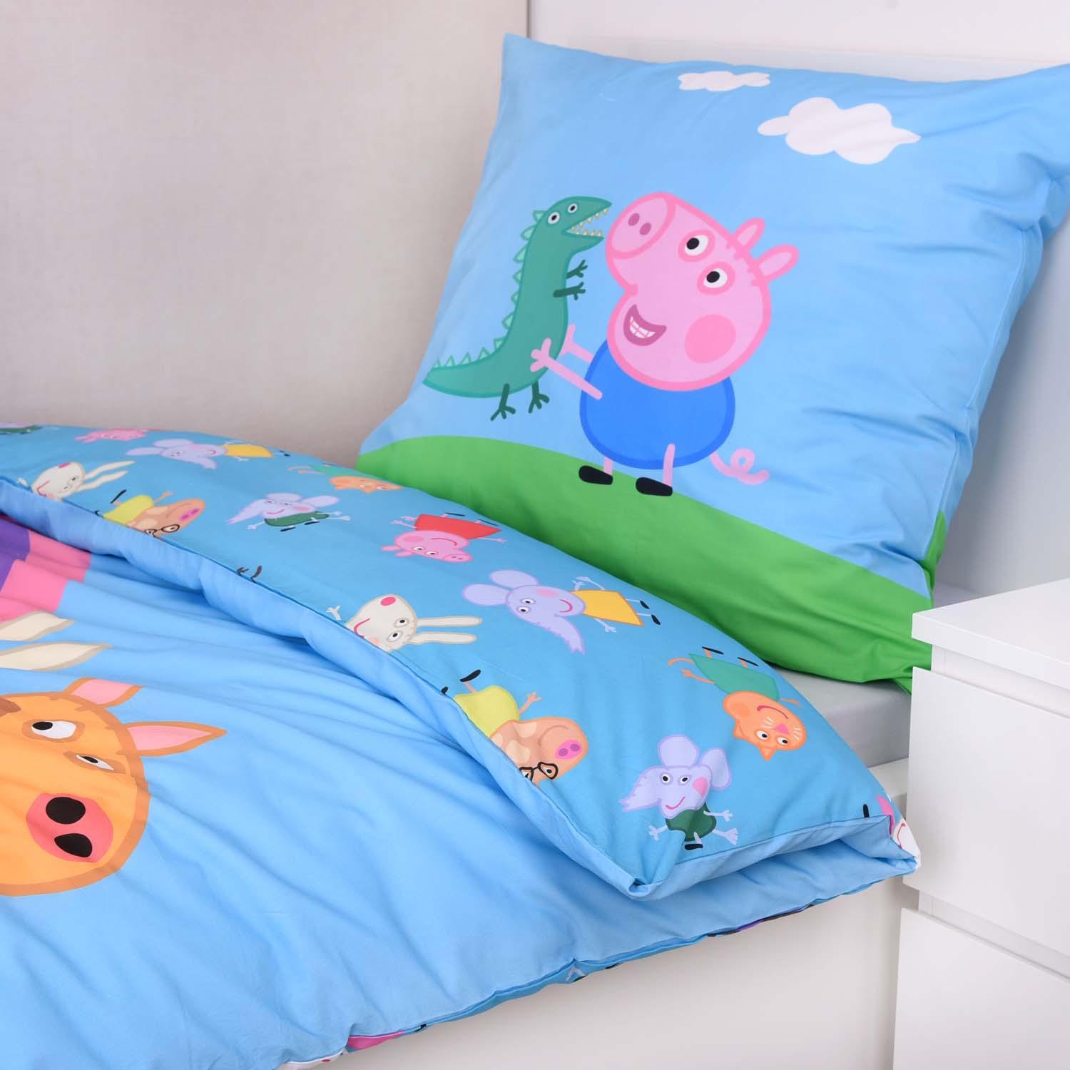 Produktbild Peppa Pig Kinderbettwäsche 80x80cm, 135x200cm 5 von 11