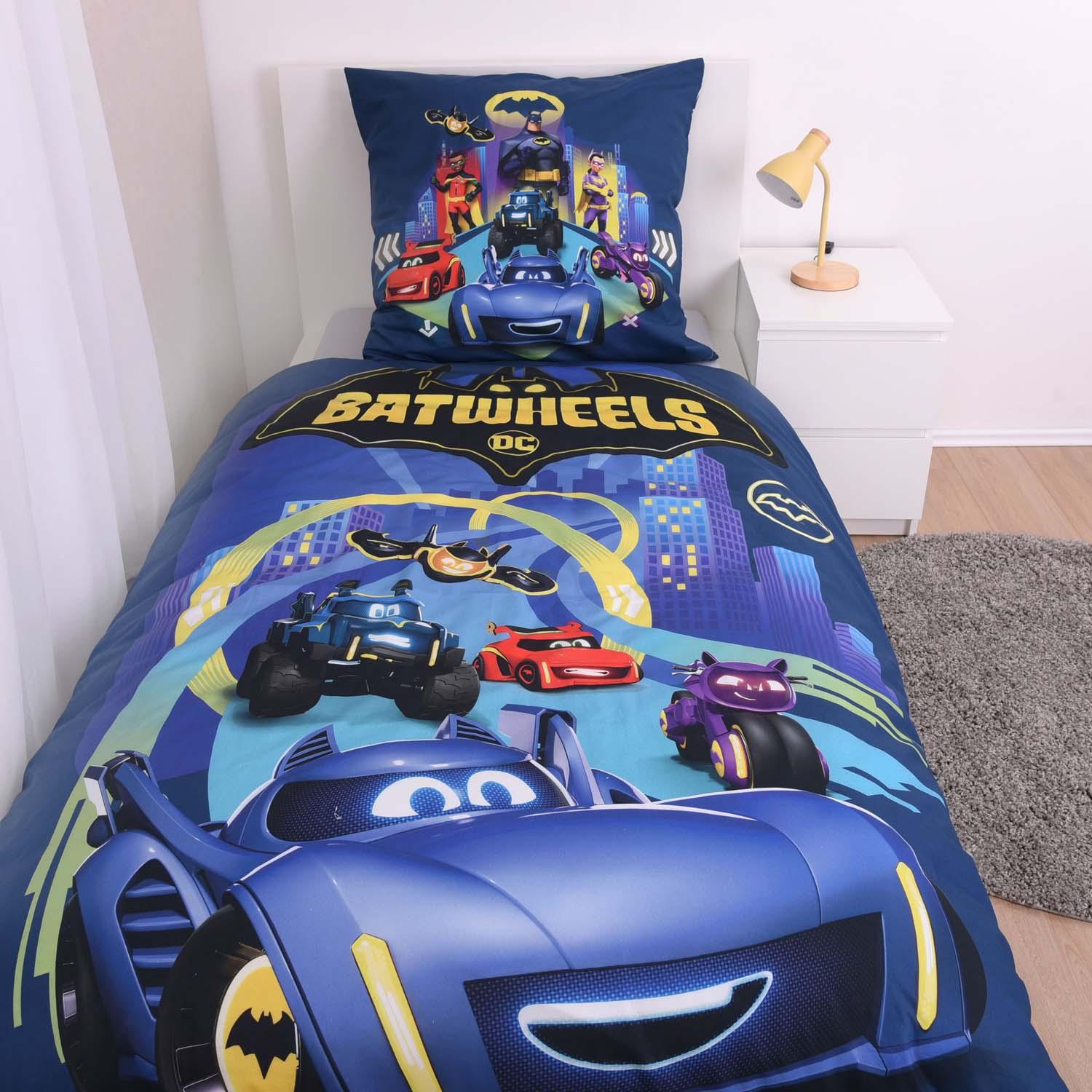Produktbild Batwheels Kinderbettwäsche 70x90cm, 140x200cm 5 von 9