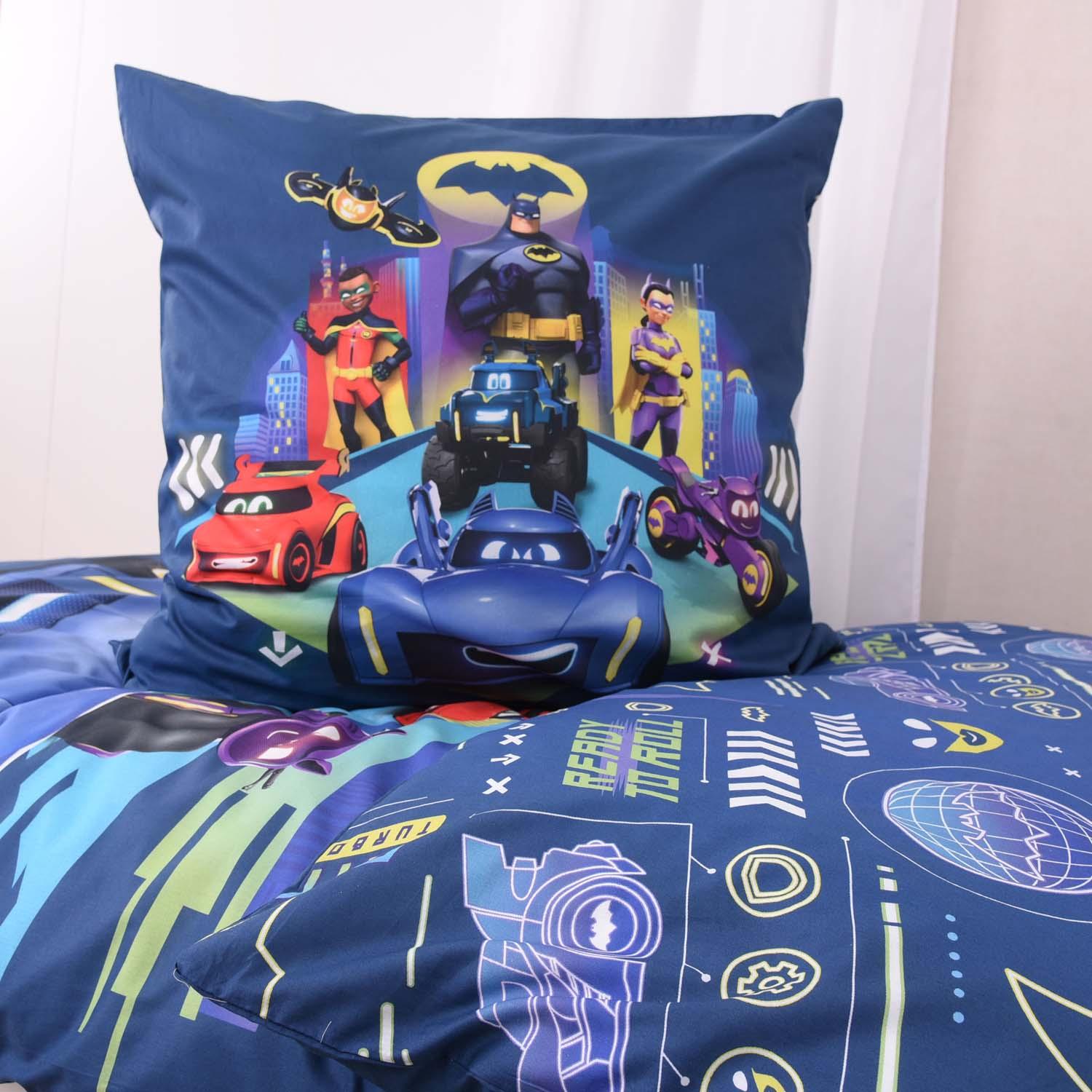 Produktbild Batwheels Kinderbettwäsche 70x90cm, 140x200cm 3 von 9