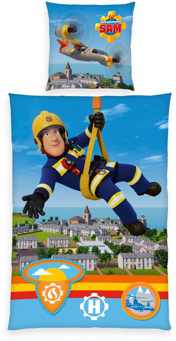 Produktbild Feuerwehrmann Sam Kinderbettwäsche 70x90cm, 140x200cm 9 von 9