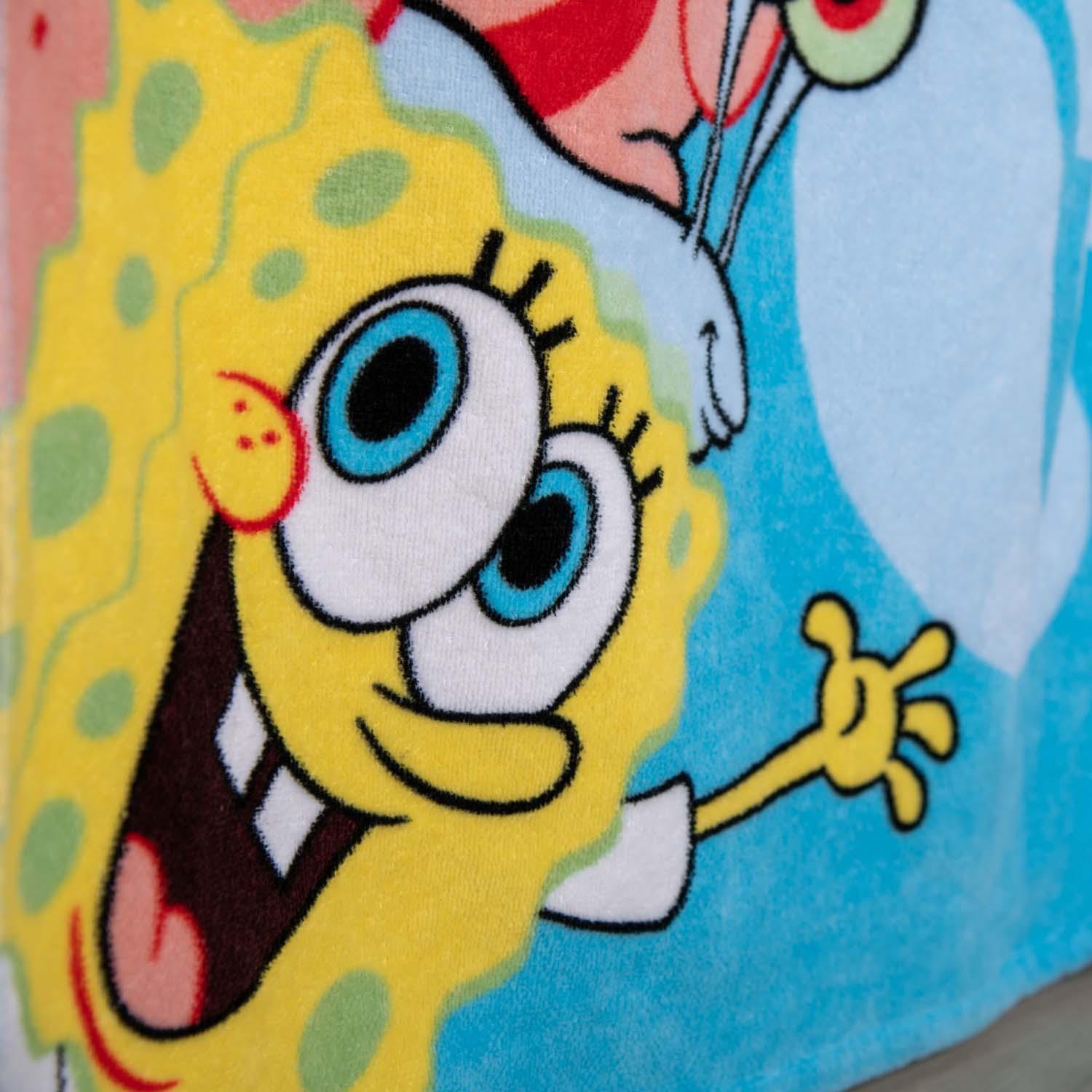 Produktbild Strandtuch Spongebob Schwammkopf 75x150 cm 5 von 8