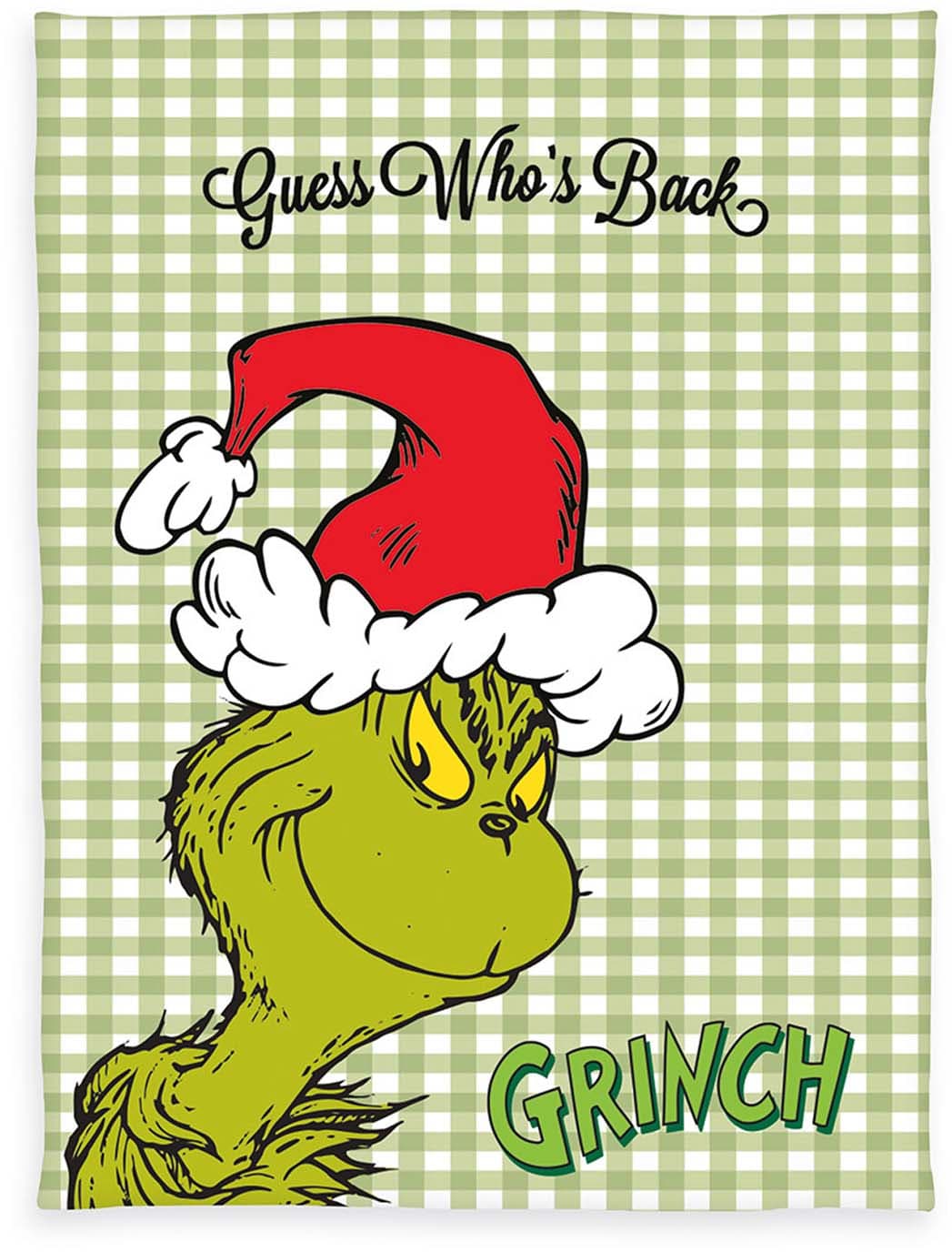 Grinch Wellsoftdecke 150x200cm