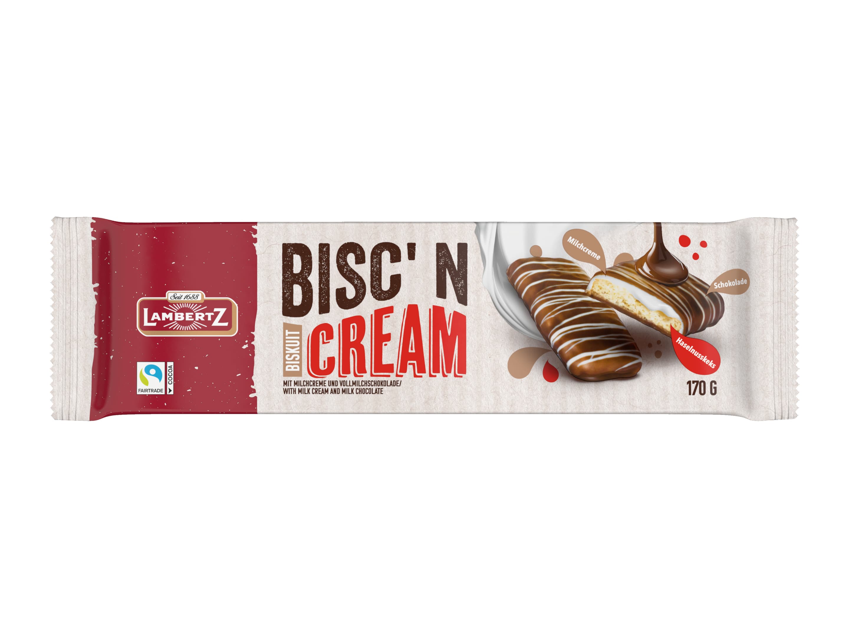 Henry Lambertz Bisc'n Cream Milchcreme & Haselnuss