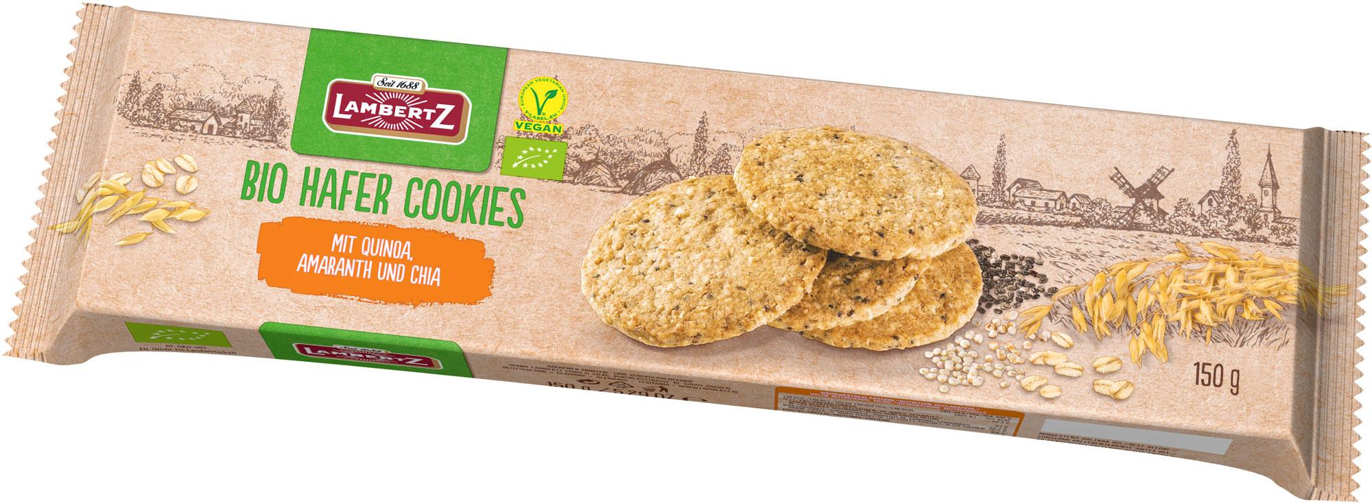 Henry Lambertz Bio Hafer Cookies unschokoliert