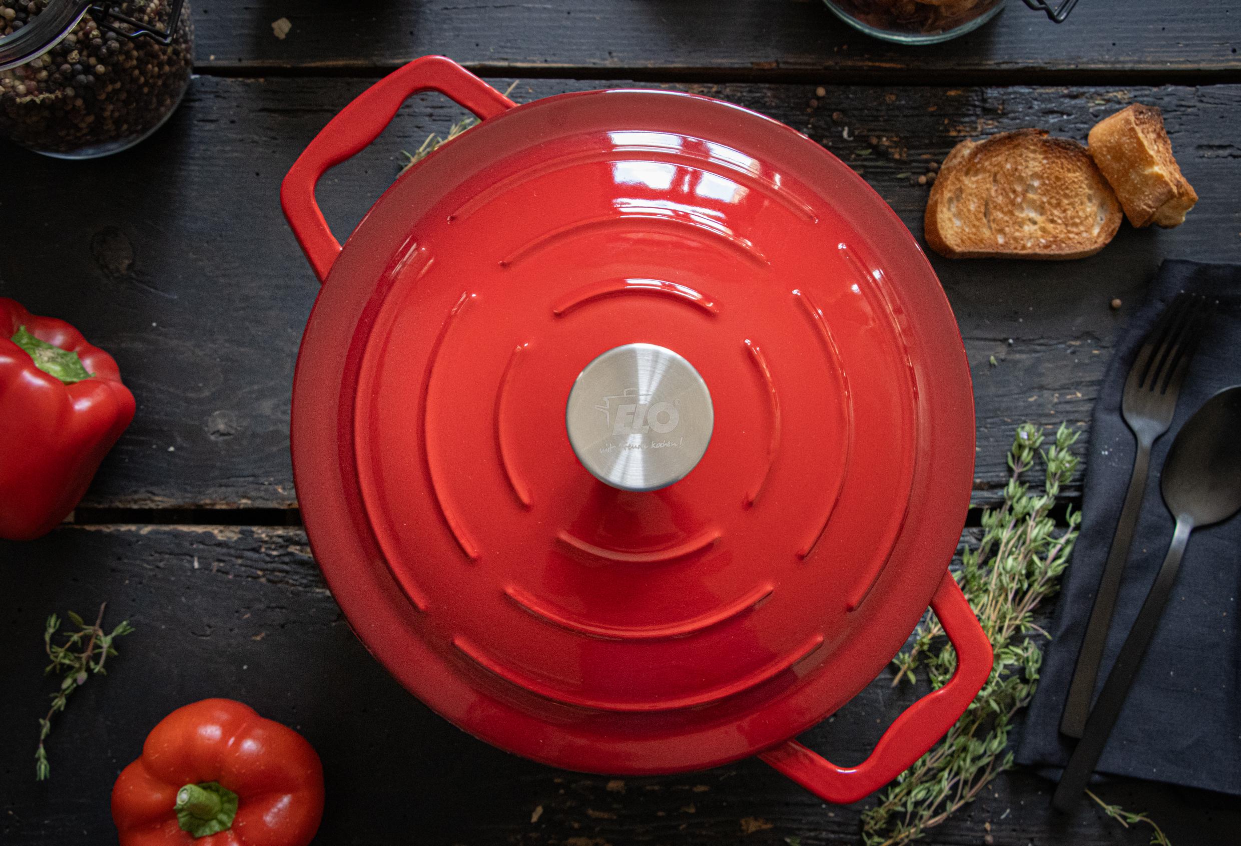 Produktbild ELO Bräter Gusseisen rund Ø26cm 8 von 9