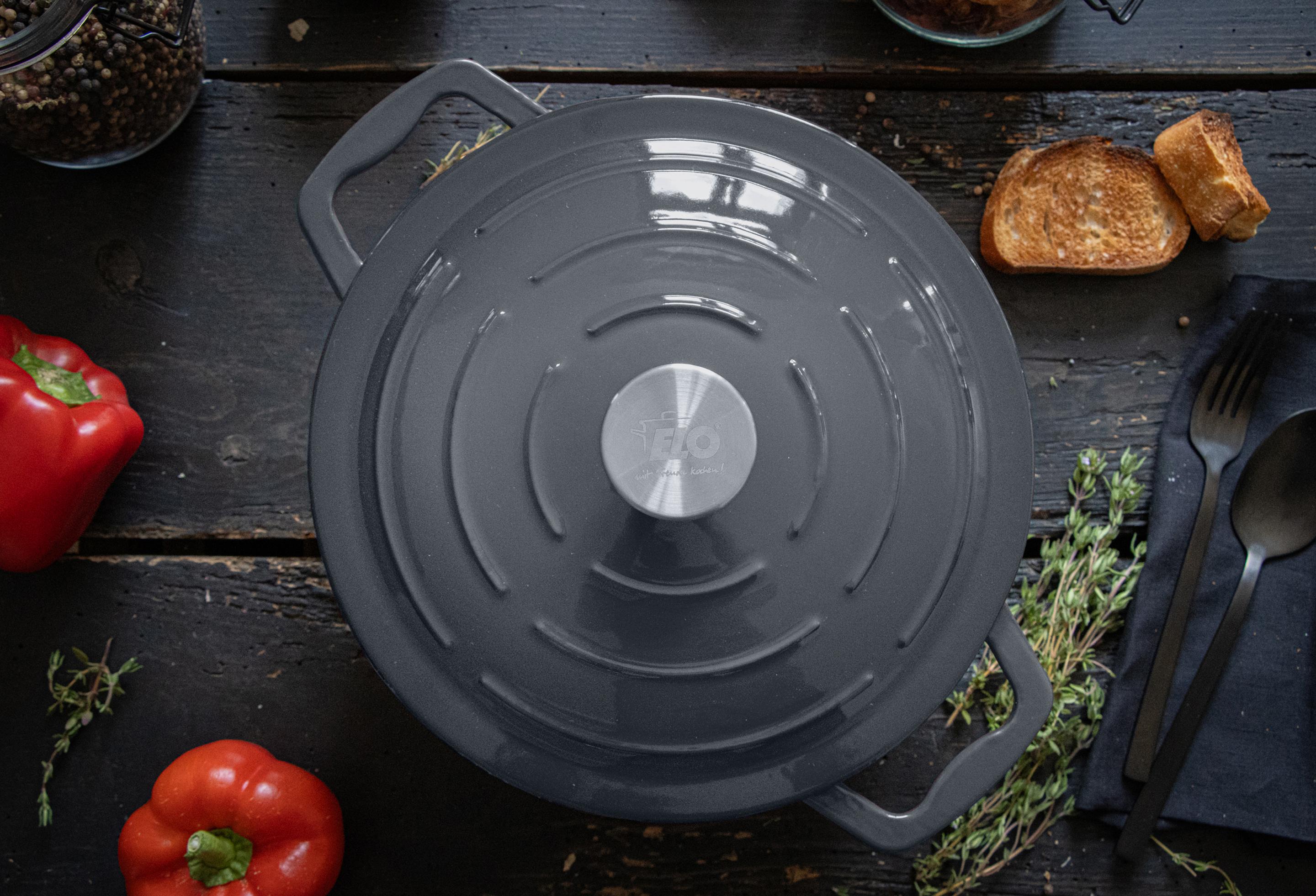 Produktbild ELO Bräter Gusseisen rund Ø26cm 3 von 3
