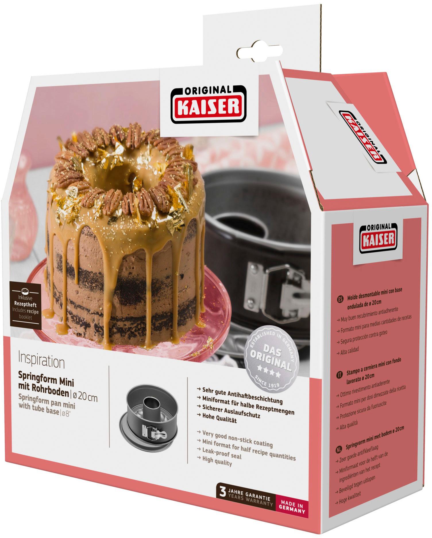 Produktbild KAISER Springform Inspiration Rohrboden Ø 20cm 2 von 2