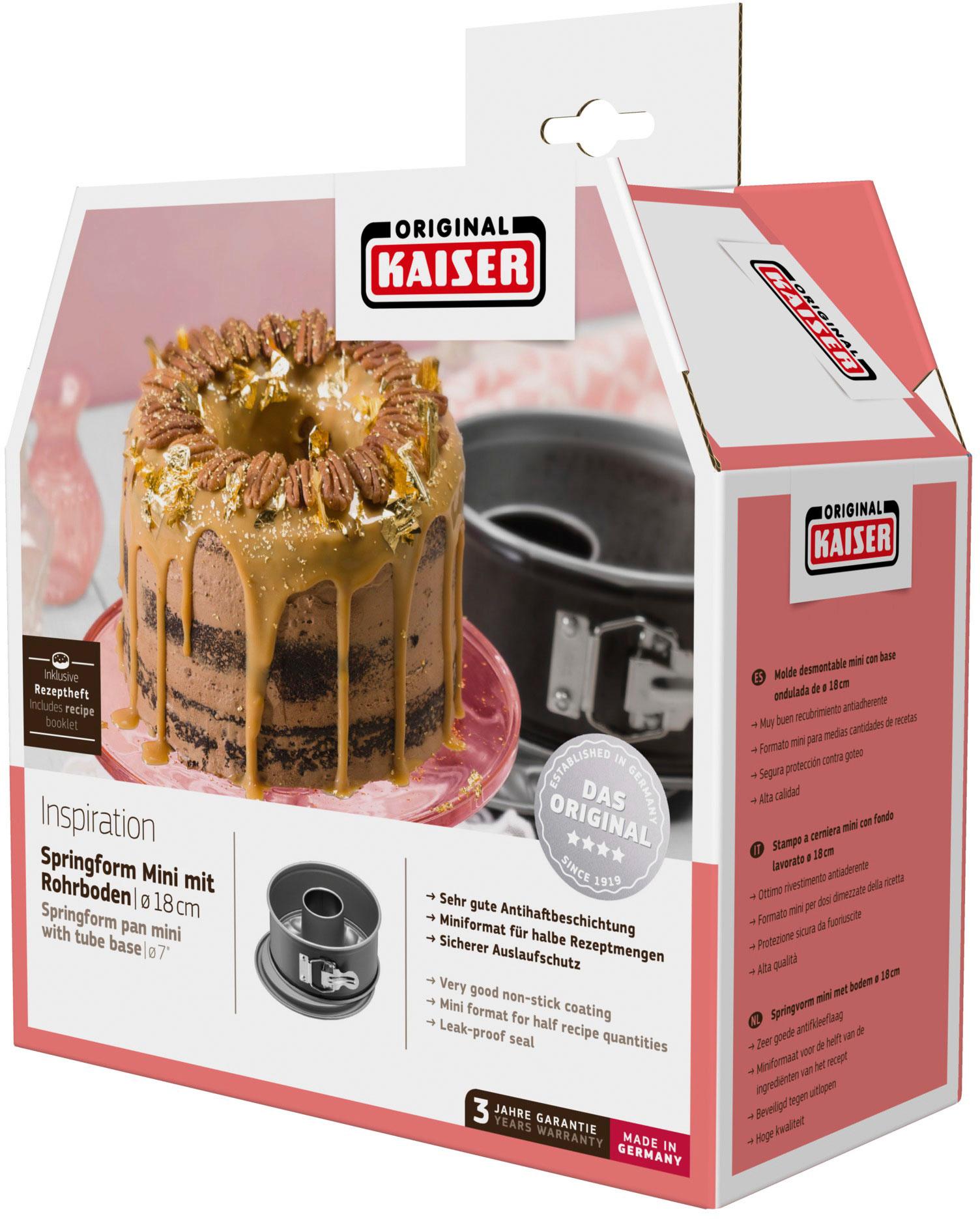 Produktbild KAISER Springform Inspiration Rohrboden Mini Ø 18cm 2 von 3