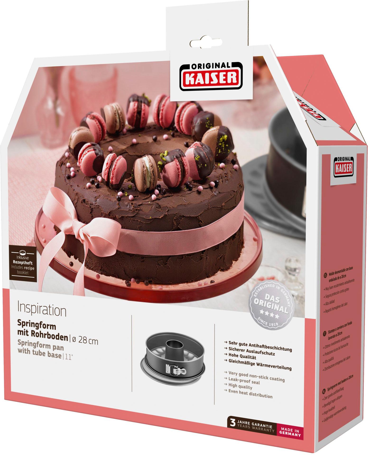 Produktbild KAISER Springform Inspiration Rohrboden Ø 28cm 2 von 2