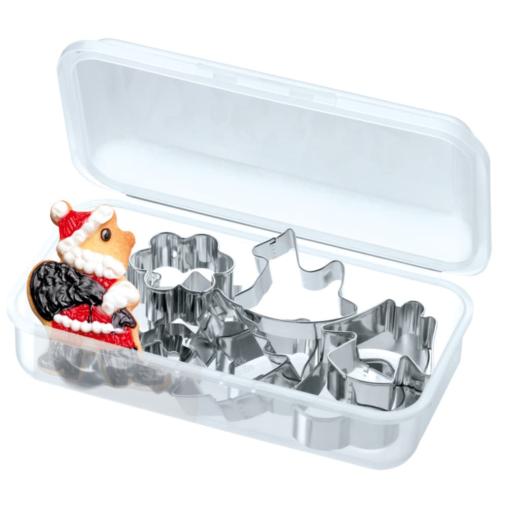 KAISER Ausstechformen Set in Aufbewahrungsbox X-MAS 10-tlg.