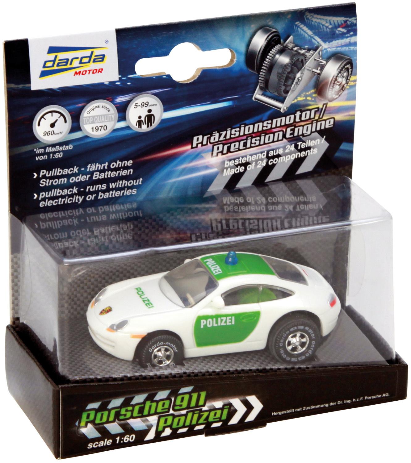 Darda - Fahrzeuge - Porsche Polizei, 8 cm
