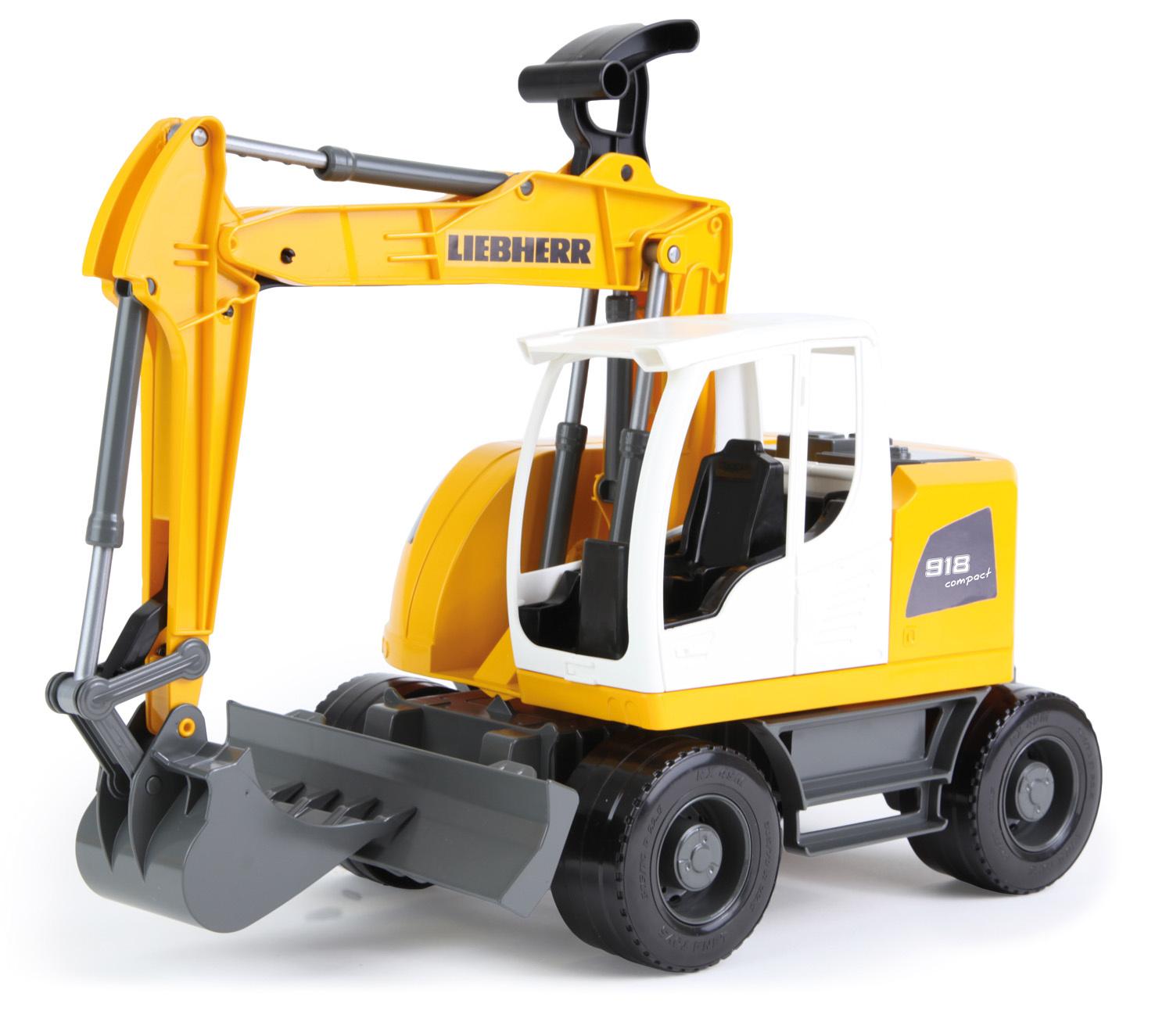 Lena - Fahrzeuge - Worxx Bagger Modell Liebherr A918 Litronic, Schauk.