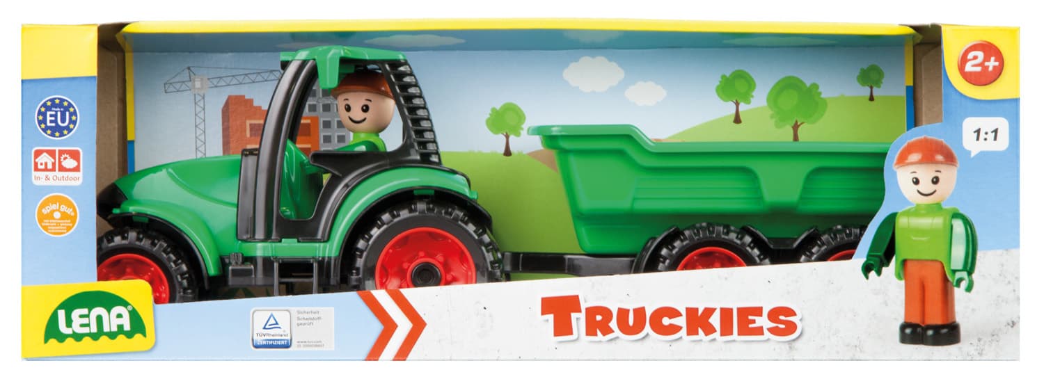 Produktbild LENA - Fahrzeuge - Truckies - Traktor mit Anhänger 3 von 8
