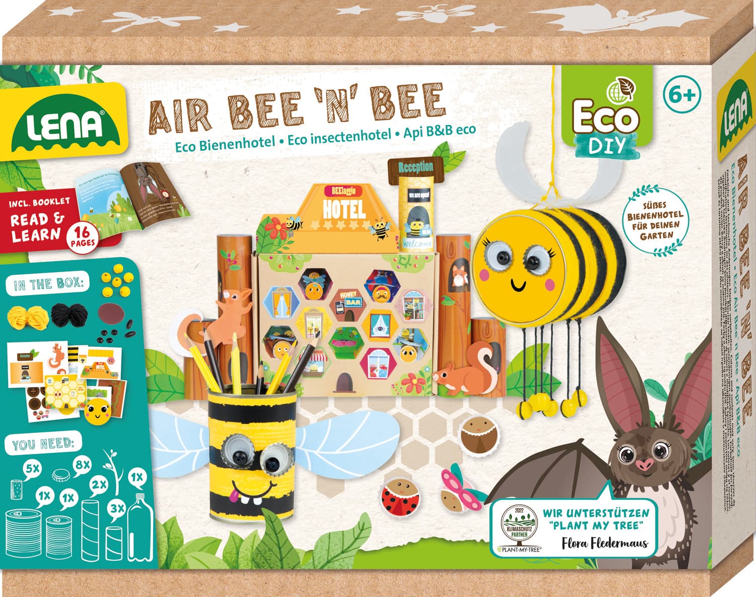 Lena - Eco Air Bee n Bee, Faltschachtel