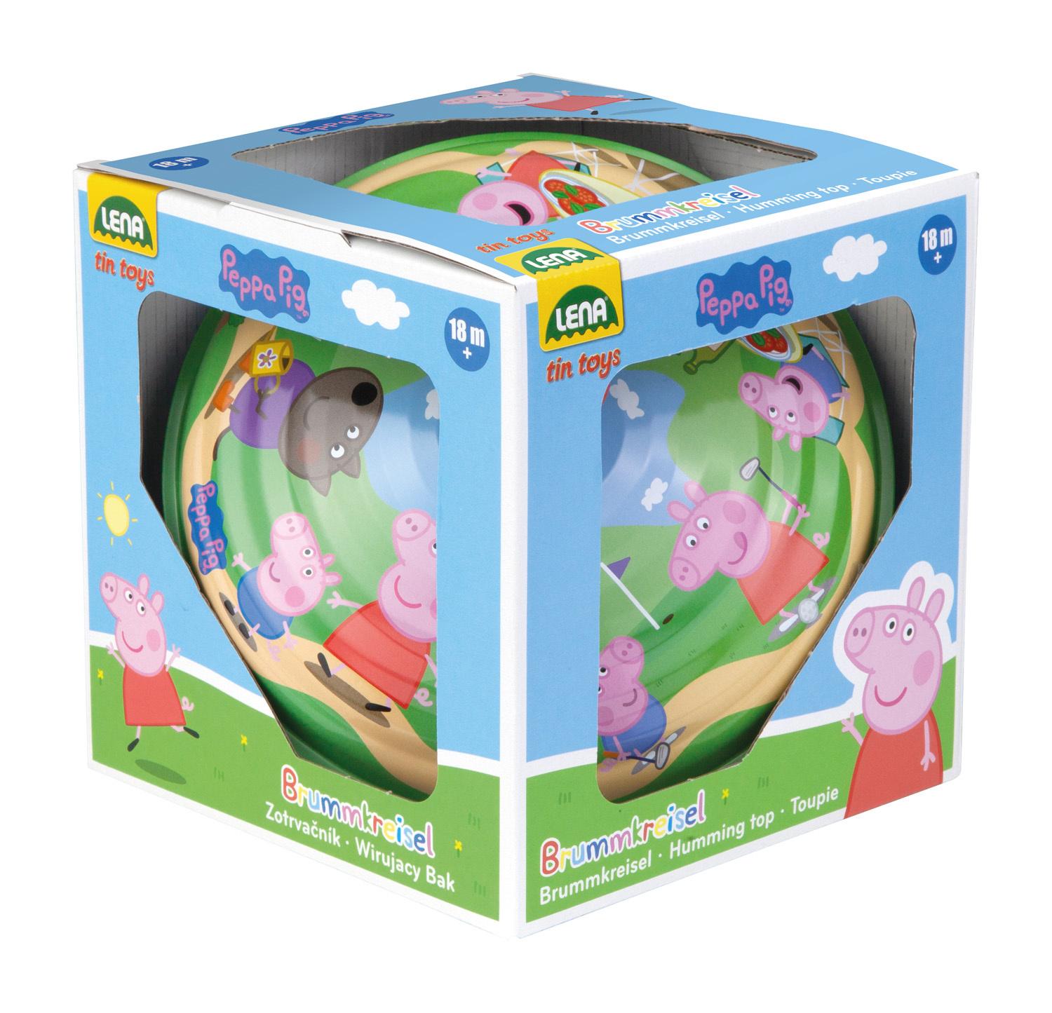 Produktbild LENA Brummkreisel 19 cm Peppa Pig 2 von 3