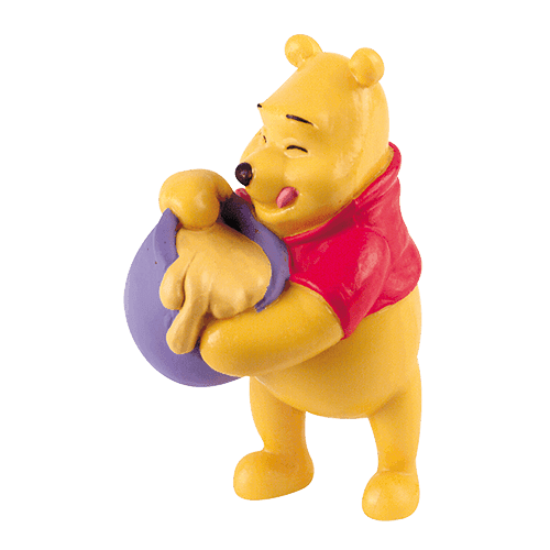 BULLYLAND - Disney – Winnie Puuh mit Honigtopf