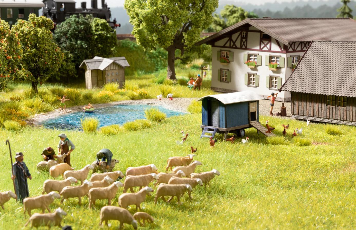 Produktbild NOCH 12854 H0 Schafherde 2 von 3
