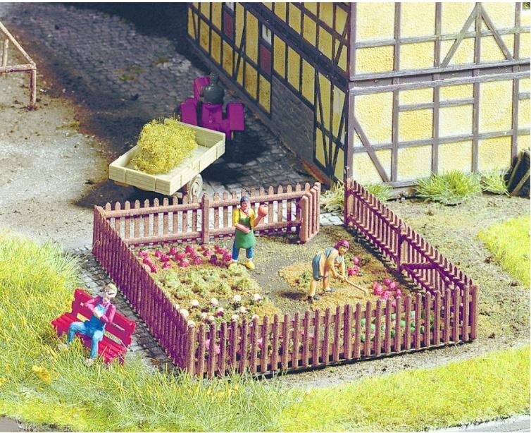 Produktbild NOCH 13070 - Gartenzaun, 22 Teile 3 von 3