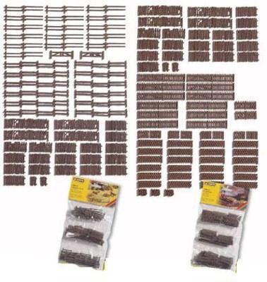 NOCH 13096 H0 - Gartenzäune Großpackung