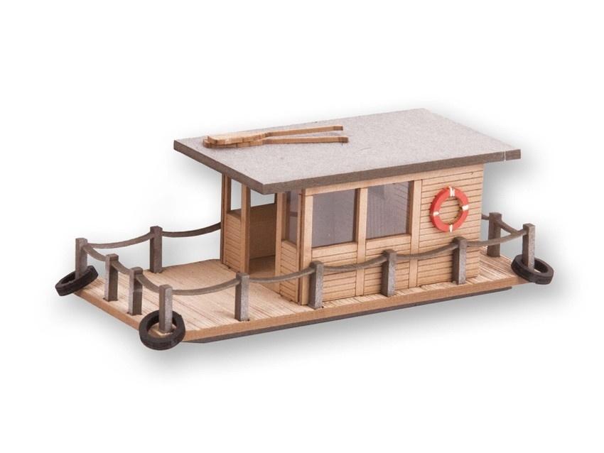 Produktbild NOCH 14224 H0 - Laser-Cut mini Hausboot 2 von 2