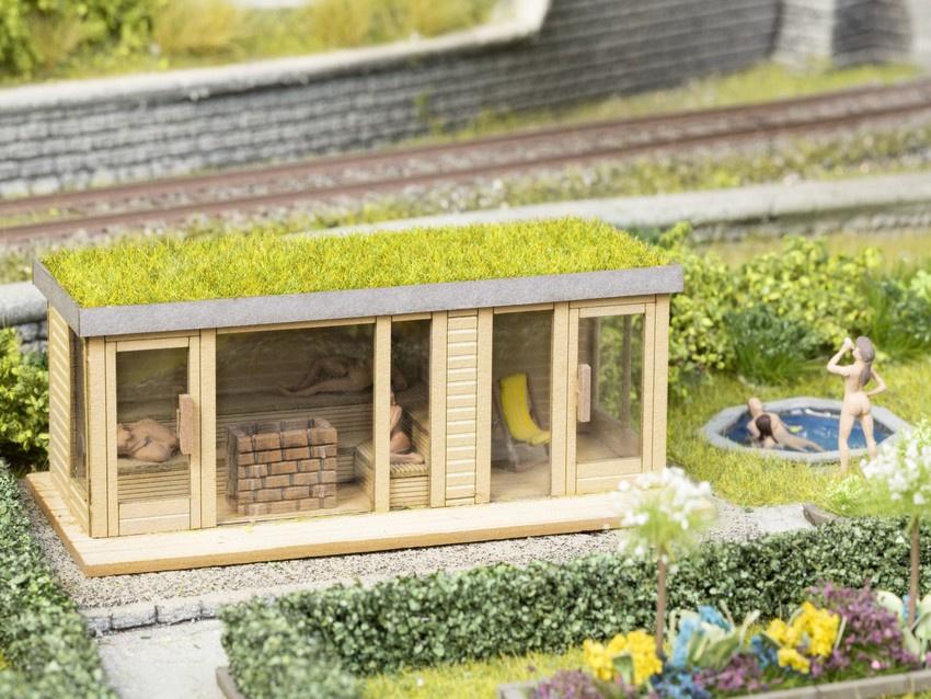 Produktbild NOCH 14397 H0 - H0 - Sauna mit Ausblick 4 von 4