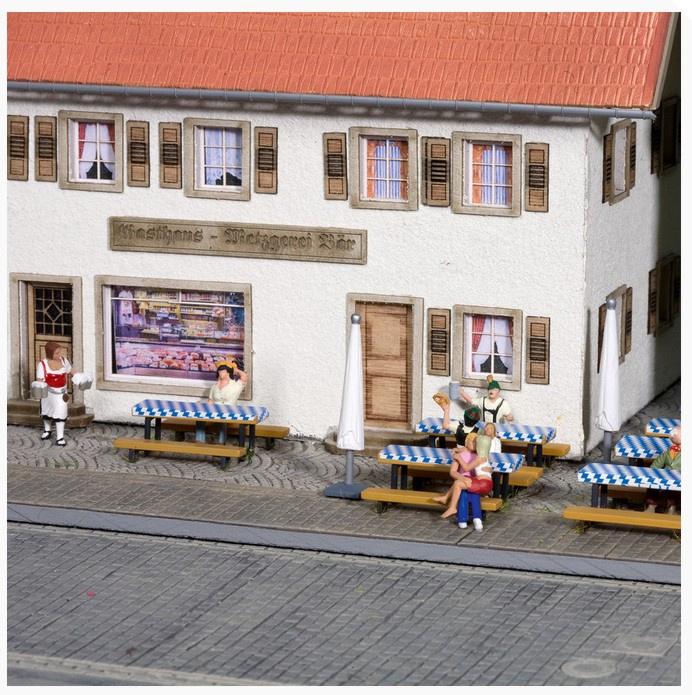 Produktbild NOCH 14817 H0 - Biergarten-Zubehör 2 von 2