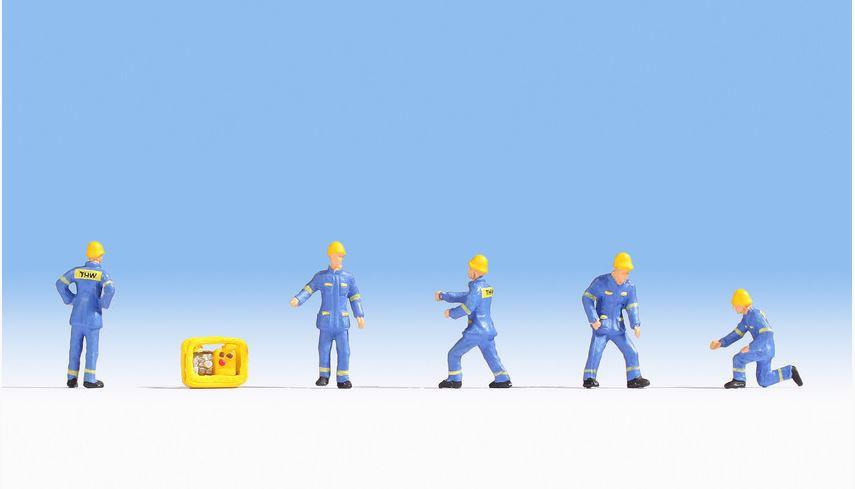 NOCH 15025 H0 FIGUREN - THW (Technisches Hilfswerk)
