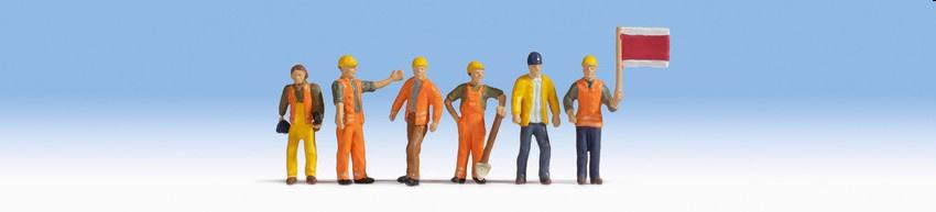 NOCH 15277 H0 FIGUREN - Gleisarbeiter